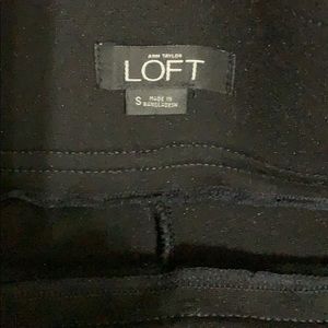 LOFT Pants - LOFT legging with faux leather front!! Size S LOFT Pants - LOFT legging with faux leather front!! Size S
